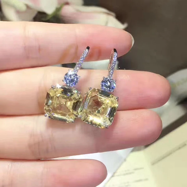 Дизайнерские Модные ювелирные изделия из меди 3A кубического циркония вечерние