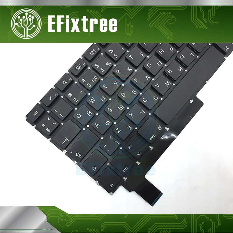 Новый ноутбук A1286 раскладка клавиатуры русский для Macbook Pro 15 ''A1286 клавиатура +