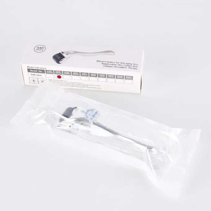 DRS 540 derma roller micro титановые иглы mezoroller аппарат для ухода за кожей и лечения