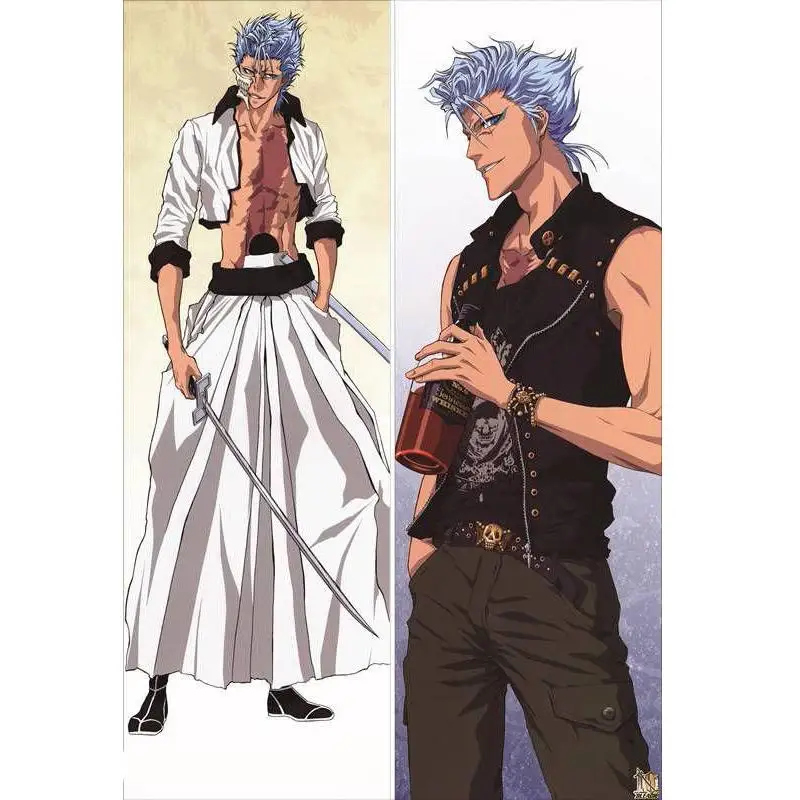 Новый японский BL мужской Аниме Bleach Grimmjow Jaggerjack Throw Otaku Dakimakura подарки постельные