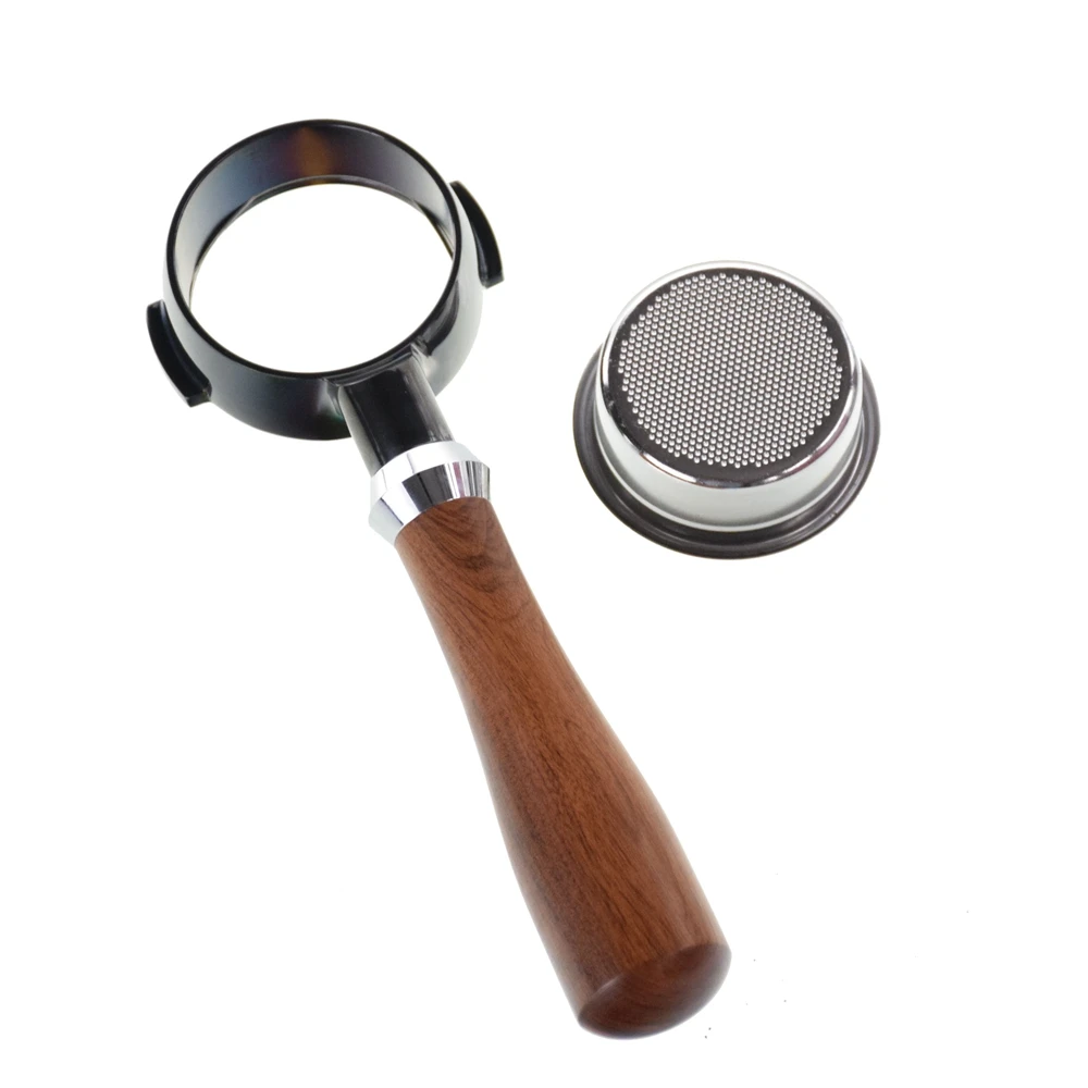 Ecocoffee 304 нержавеющая сталь запасной Profilter эспрессо кофемашины фильтр Держатель 58