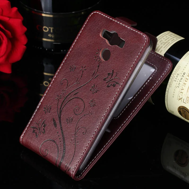 Оригинал Elephone p9000 Кожа PU чехол Роскошный телефон для Телефон задняя печати заднюю