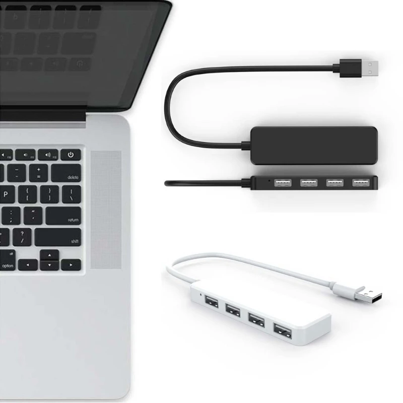 2021 Новый разветвитель удлинитель с 4 портами USB 2 0 для зарядного устройства