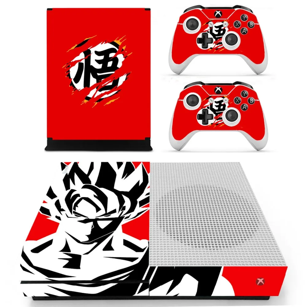 Виниловая наклейка Dragon Ball Super Z Goku для Xbox One S консоли и контроллеров Slim Skin|Наклейки|
