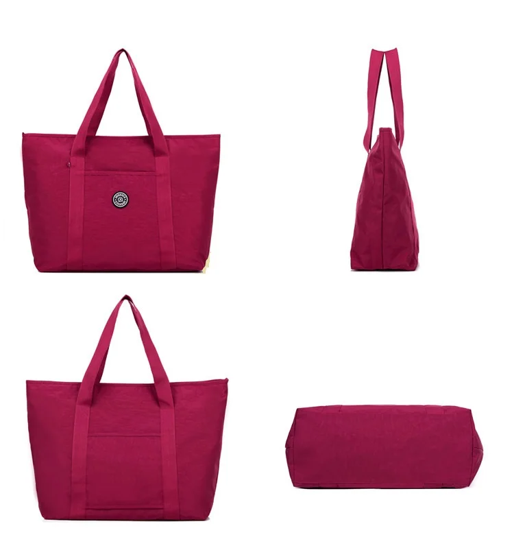 Travel Bag Women Tote Bags Waterproof Totebag Large Capacity Nylon Shopper Weekend Bolsos de Mujer | Багаж и сумки