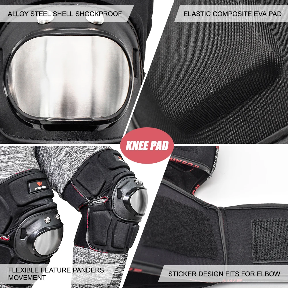 1 Pair Knee Support Professional Cycling Elbow Brace MTB Bike Motorcycle Pads Guards Basketball Volleyball Protector | Спорт и