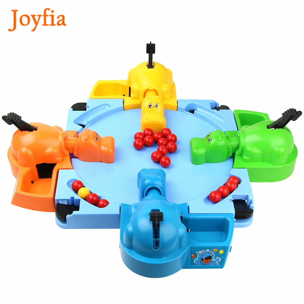 Joyfia детская еда голодный Бегемот мраморный шарик для проглатывания игра
