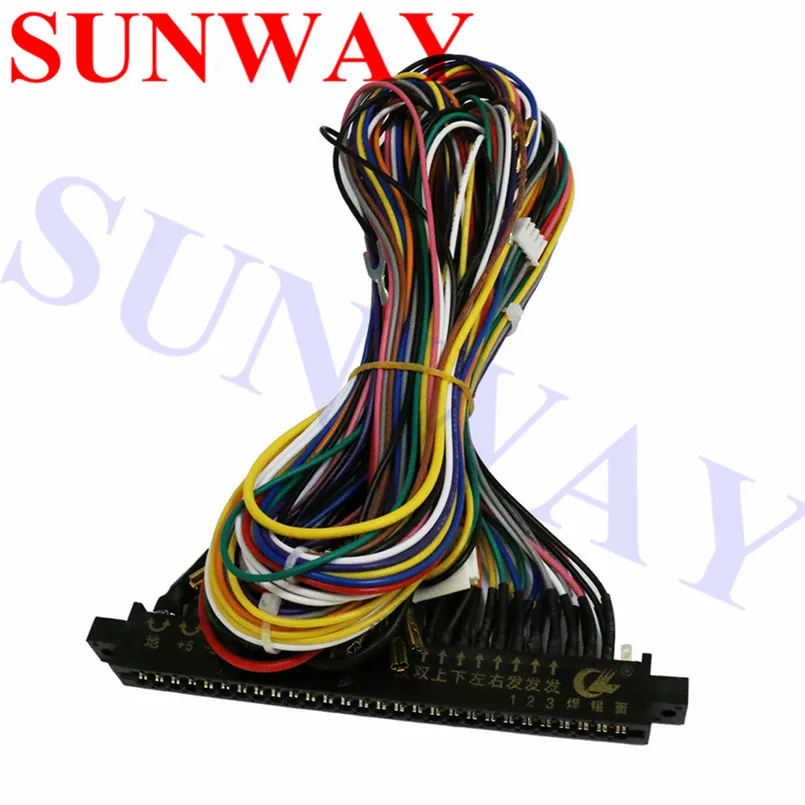 Жгут Jamma 28 pin с проводами 5 6 кнопок кабель для аркадных игр аксессуары шкафа