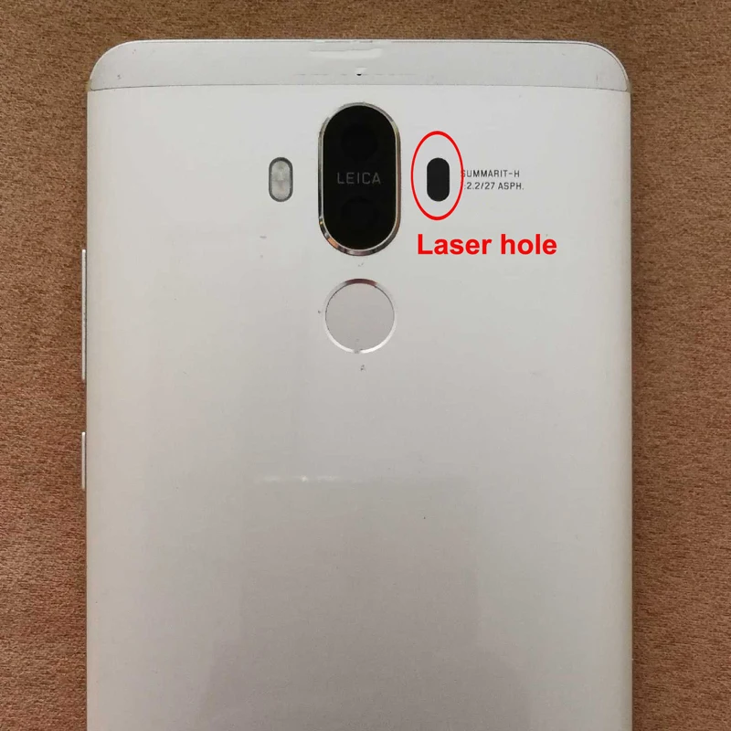 

100%New Replacement For Huawei mate 9 Back Laser hole cover For Huawei mate9 Mate 9 Laser cover casa shell repair