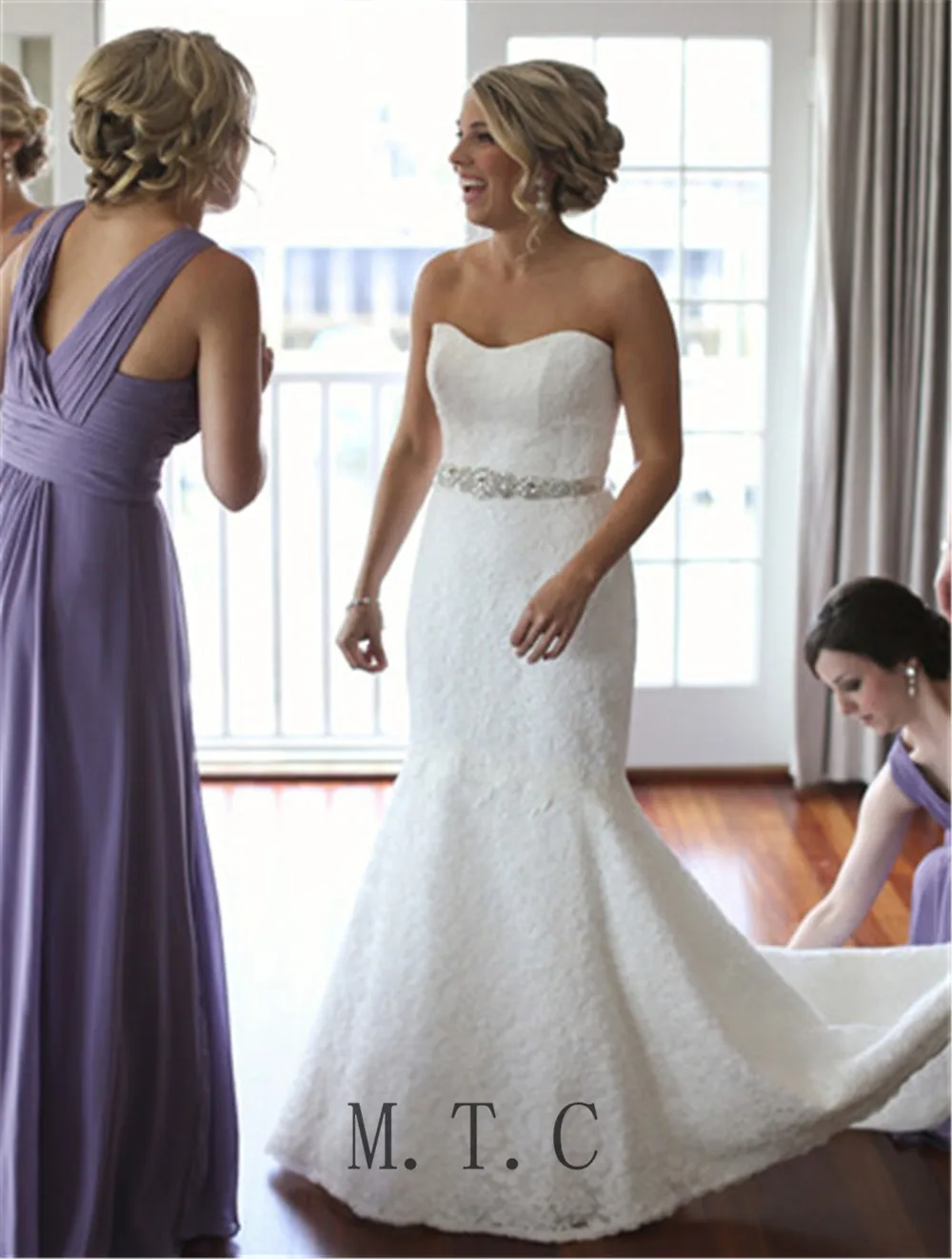 Светло фиолетовые платья подружек невесты длинное женское вечернее платье 2019