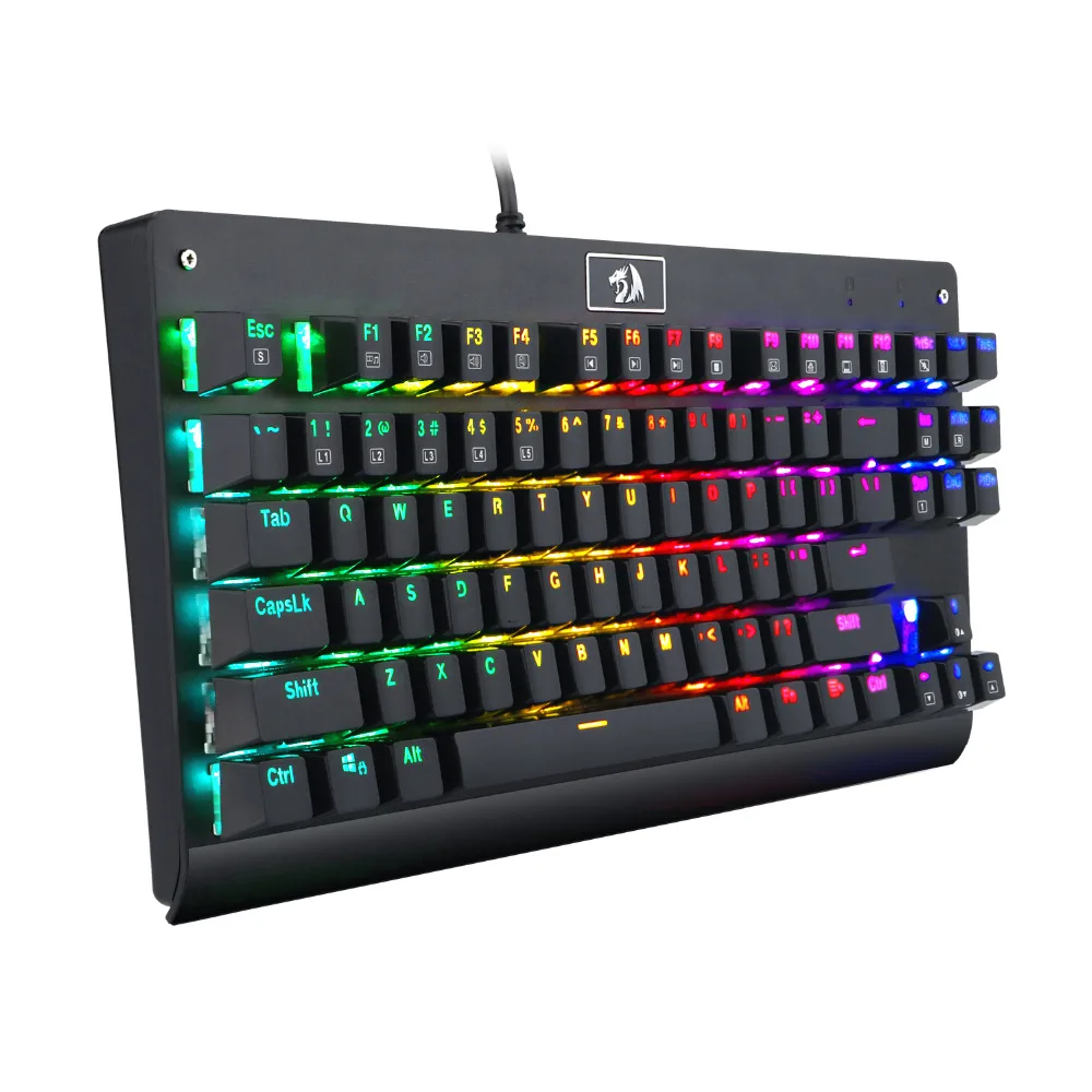 Игровая механическая клавиатура Redragon K568 87 клавиша LED RGB с подсветкой Механическая