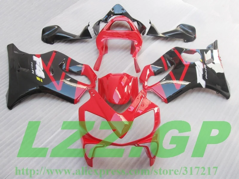 

Injection fairing kits for Honda CBR600 F4i 01 02 03 CBR600 01 02 03 CBR600 F4i 2001 2002 2003 Red black fairingss parts #27HHA