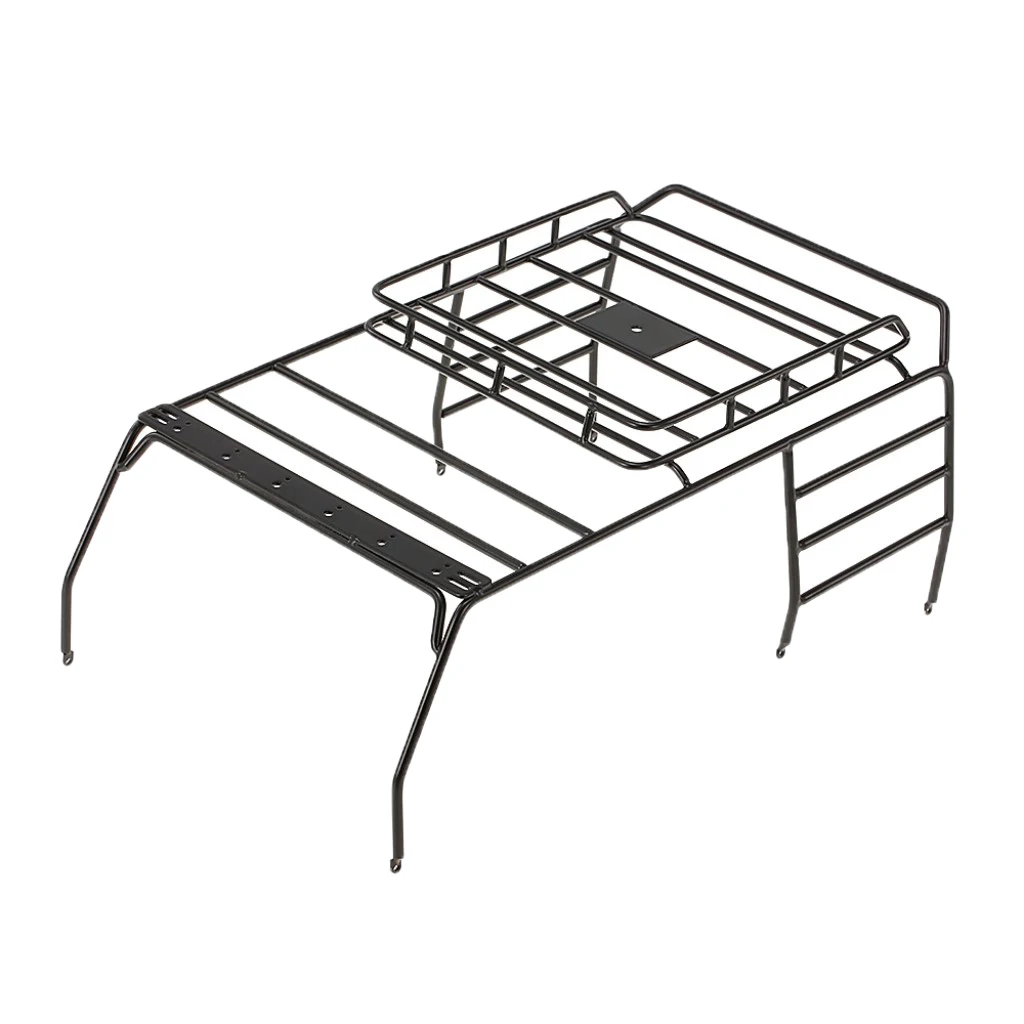 

Metal Roof Luggage Rack Carrier for 1/10 RC Car AXIAL SCX10 Truck Roof Rock Crawler Car RC Part Accessory
