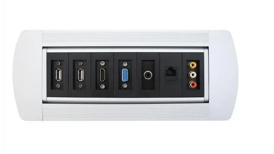 2 * USB 1 HDMI VGA 1*3 5 аудио RJ45 AV группа без питания Бесплатная доставка|Вилки с розеткой|
