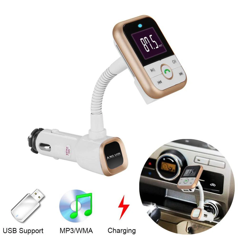 Anlud Bluetooth гарнитура для авто MP3 плееры громкой связи Беспроводной передатчик