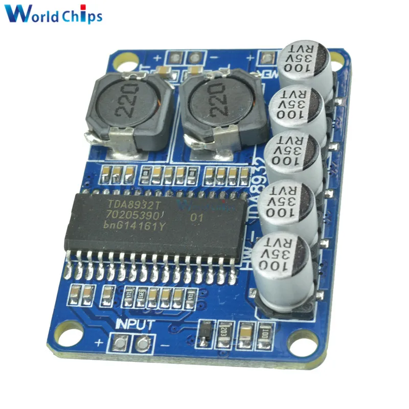 35W TDA8932 Digital Amplifier Board Module Mono Low Power Stereo Amplifier images - 6