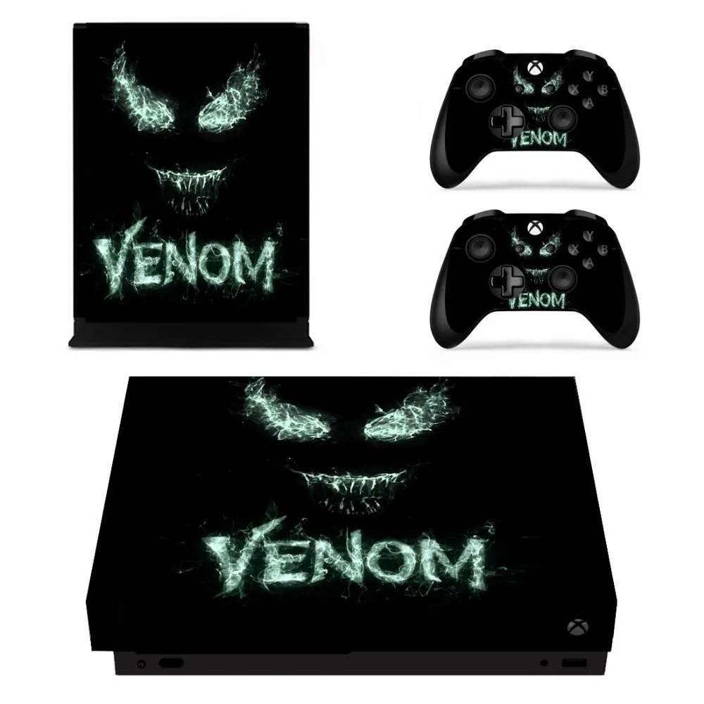 Виниловые наклейки для Xbox One X консоль и контроллер защитный чехол джойстика