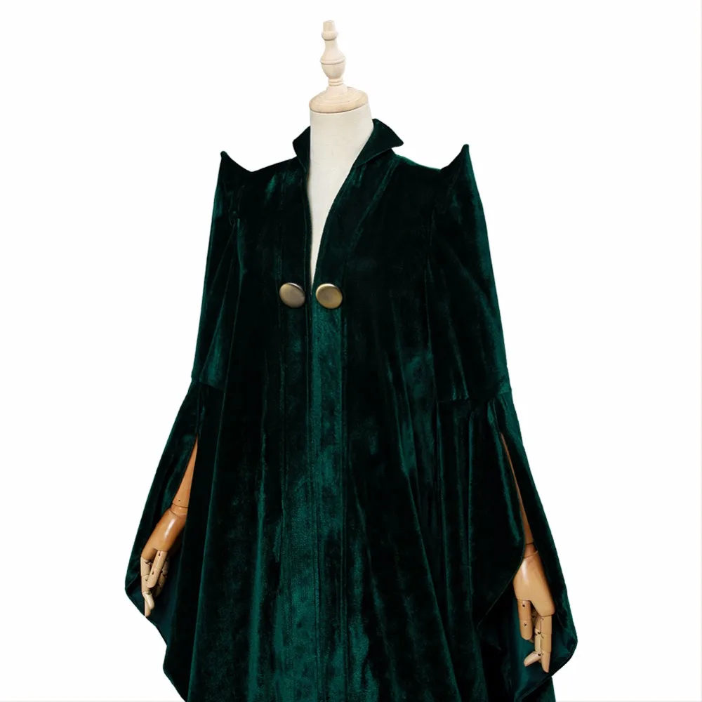 Gryffindor Prospect Minerva McGonagall, маскарадный костюм, накидка, бархатный плащ, карнавальный костюм ведьмы на Хэллоуин, на заказ
