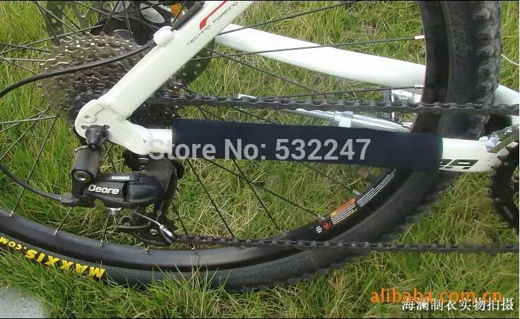 1000 шт. DHL MTB велосипедная Рама для велосипеда цепь задняя вилка отражающая панель