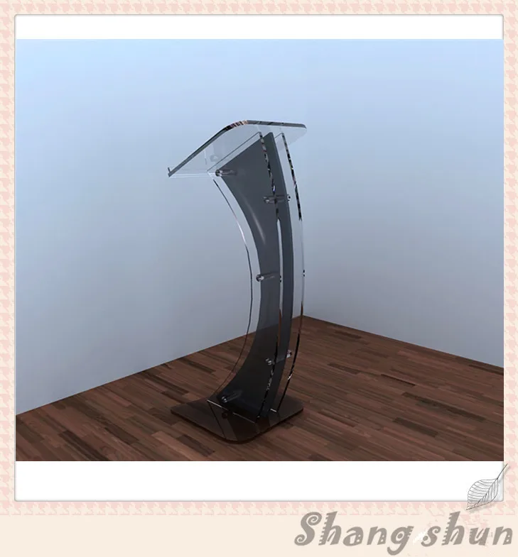Clear Plastic Church Podium Modern Acrylic Lectern Pulpit Designs Podiums | Мебель