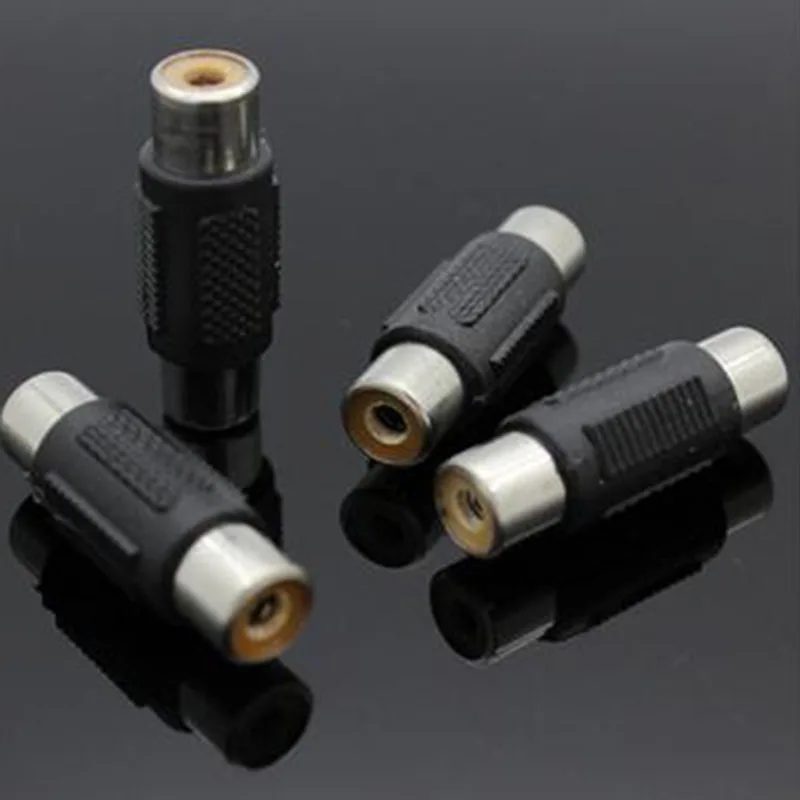 10 шт. Новый RCA Женский переходник Jack lotus AV Audio Vedio муфта Joiner Barrel прямой | Мобильные