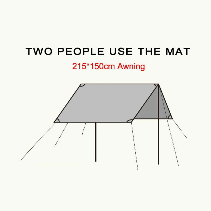 Палатка Naturehike туристическая многофункциональная защита от солнца дождя для