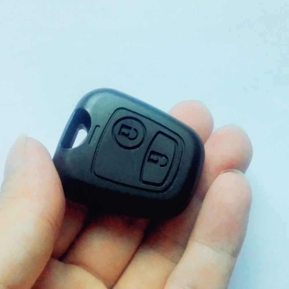 

2 Button Remote Key shell Without Blade Fob Case Replacement For Peugeot Citroen