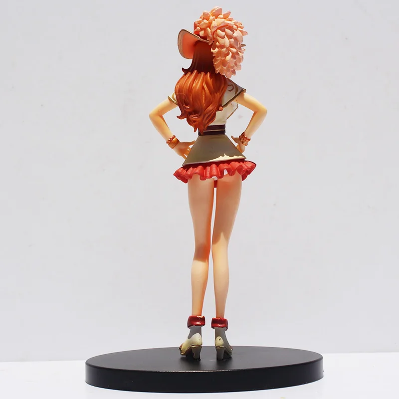 Аниме одна штука 17 см Nami сексуальная фигура Grandline Lady 15th Anniversary ПВХ фигурка модель