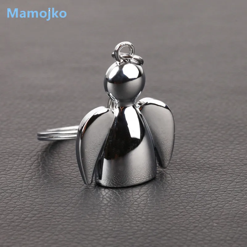 Mamojko новый дизайн индивидуальный милый ангел брелок для ключей модный автомобиля