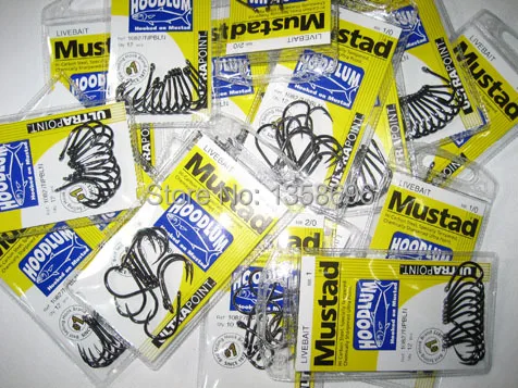 Высокое качество настоящие брендовые крючки mustad колючий крючок углеродистая