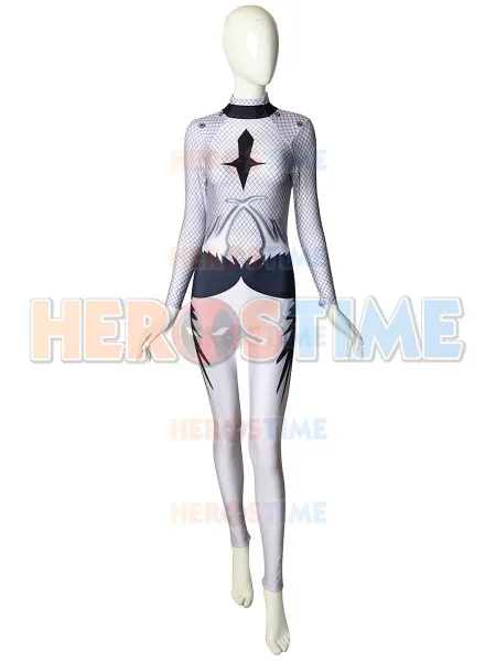 Yuri On Ice Косплей Костюм Plisetsky Agape белый костюм для выступления Zentai на заказ лайкра