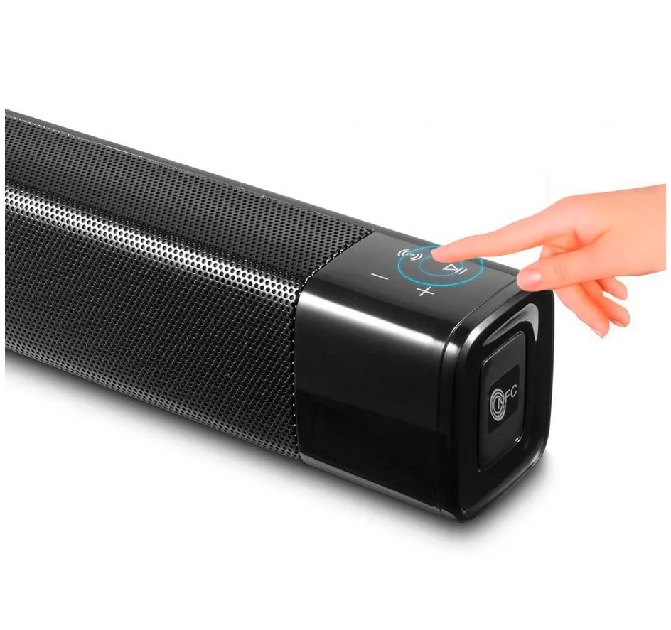 SltcrPasion Новый Бас ТВ Саундбар Caixa de Som Portatil Bluetooth динамик 20 Вт портативный NFC AUX TF