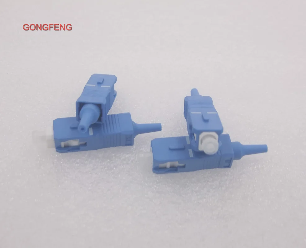 GONGFENG 100 шт. Новый волоконно оптический Быстрый разъем головки PLC мини сплиттер