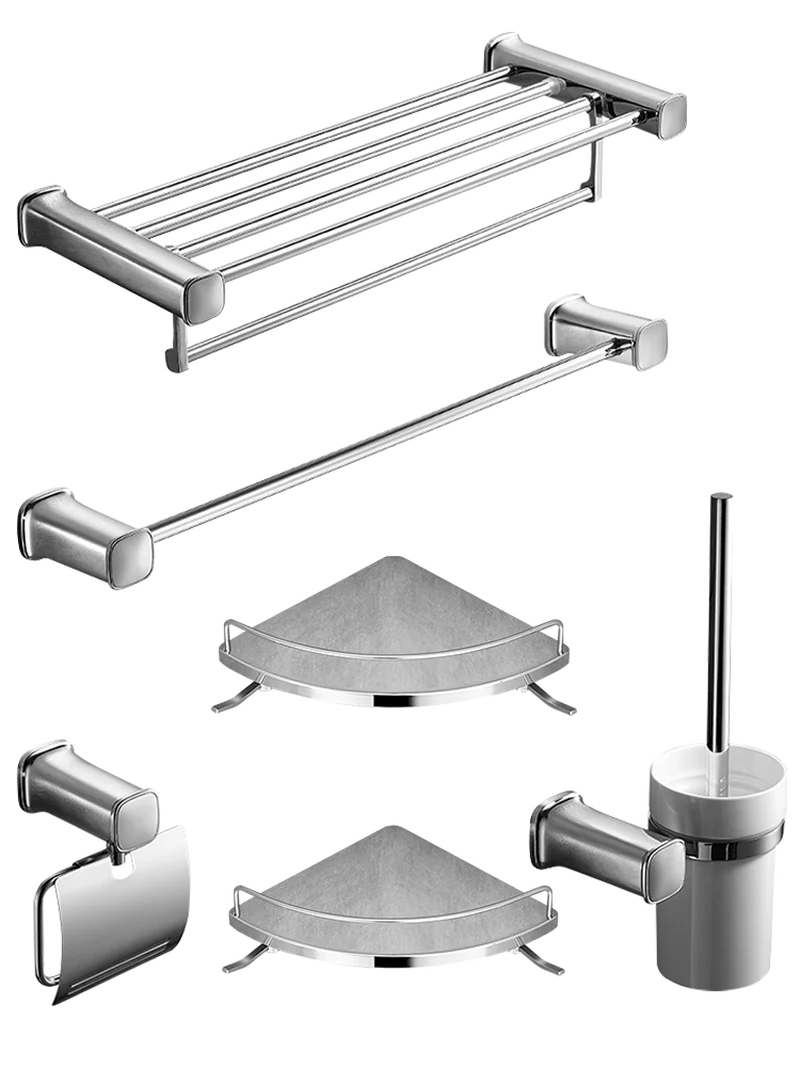 

304 stainless steel towel rack bathroom shelf bathroom towel rack hardware pendant NR97