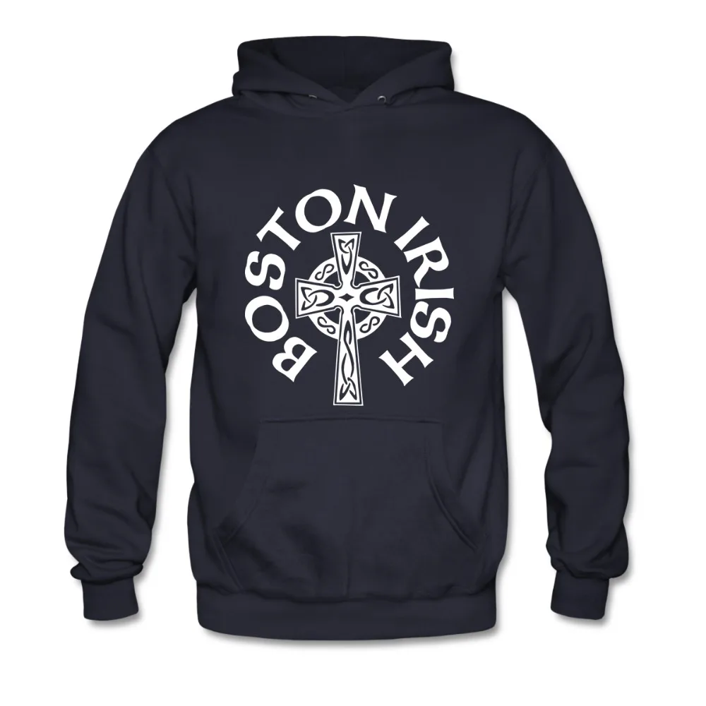 Толстовка унисекс Boston Irish Celtic Cross|Мужские толстовки и свитшоты| |