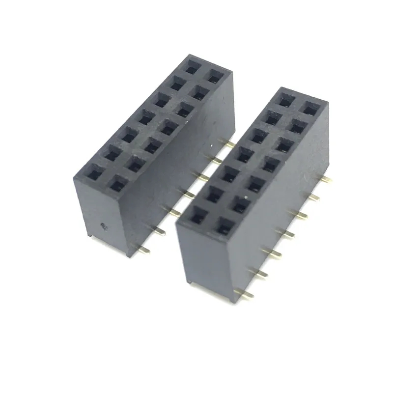 10 шт. 2x7 P 14 Pin 2 0 мм штыревой разъем Женский двойной ряд SMT PCB поверхностное