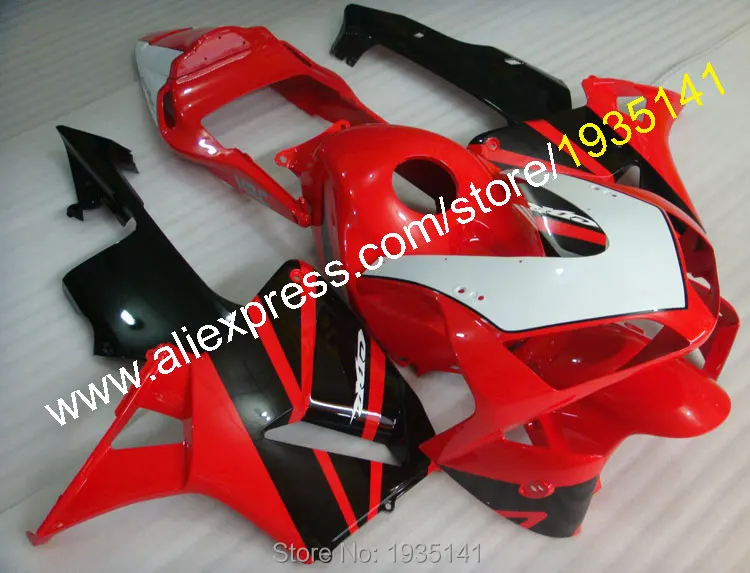 

For Honda CBR600RR F5 2003 2004 CBR 600 RR 03 04 Red Black White Sportbike Motorcycle Fairing Kit (Injection molding)