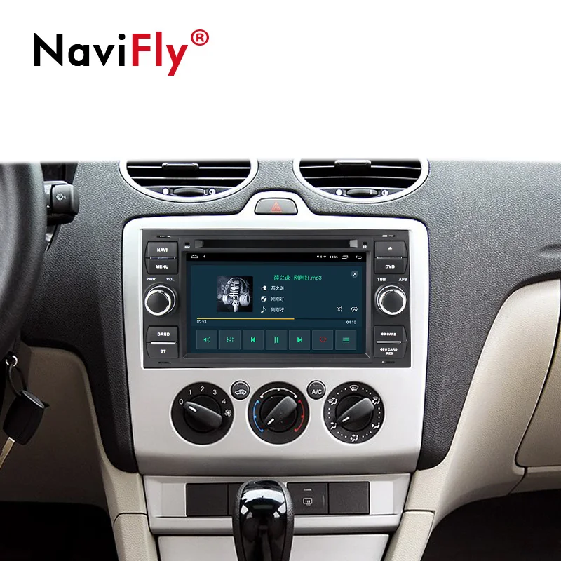 2din Android 9,1 Автомобильный dvd Радио aduio плеер gps Navi для Ford Focus 2 Mondeo S C Max Fiesta Galaxy подключения фокуса