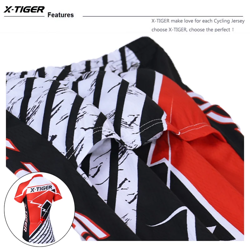 Женская веломайка X Tiger Pro летняя одежда для езды на велосипеде с защитой от УФ