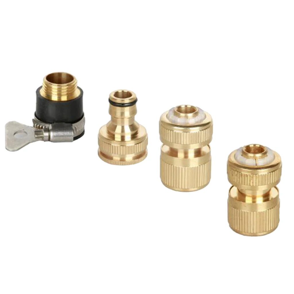 4 шт./компл. садовый шланг быстроразъемные соединители водяного шланга из твердой