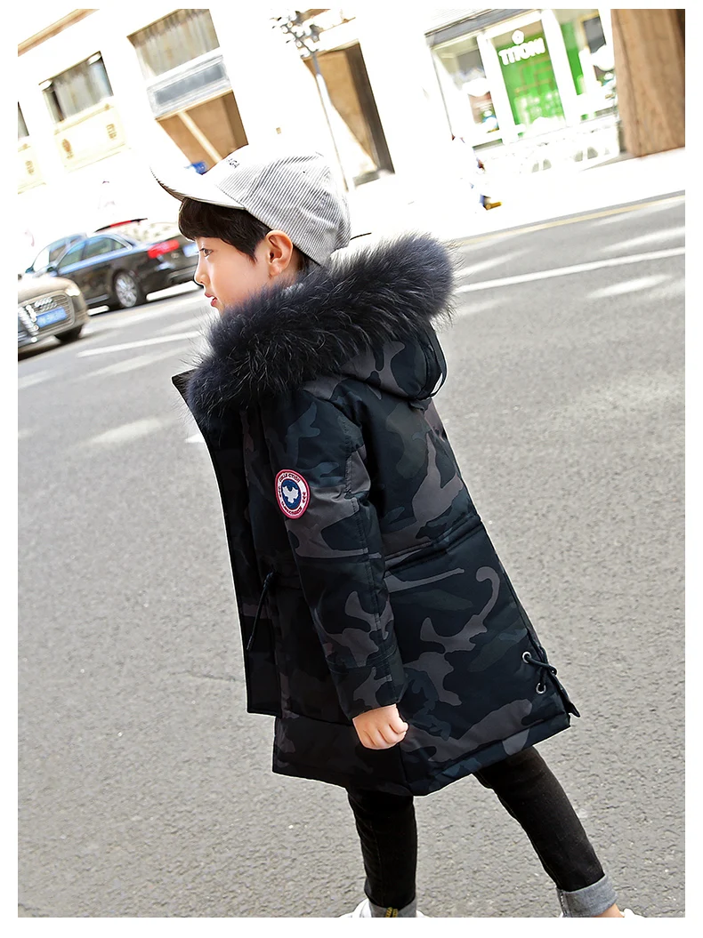 2018 Children Winter Jacket For Boy 5-12 Years Kids Coat Winterjas Jongen Doudoune Garcon Manteau Enfant Hiver |