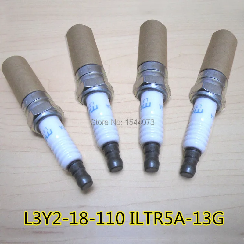 10 шт. OEM качественная иридиевая Свеча зажигания для Mazda 3 5 6 CX 7 Ford Lincoln L3Y2 18 110 ILTR5A 13G