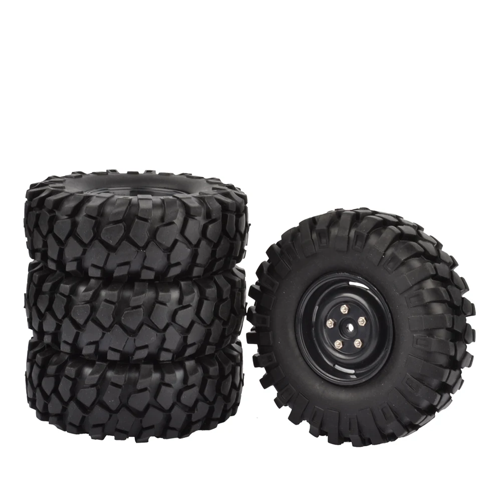 Резиновые шины и колесные диски для Axial SCX10 108 D90 D110 1 9 RC Rock Crawler 4 шт. 90046 мм 1/10