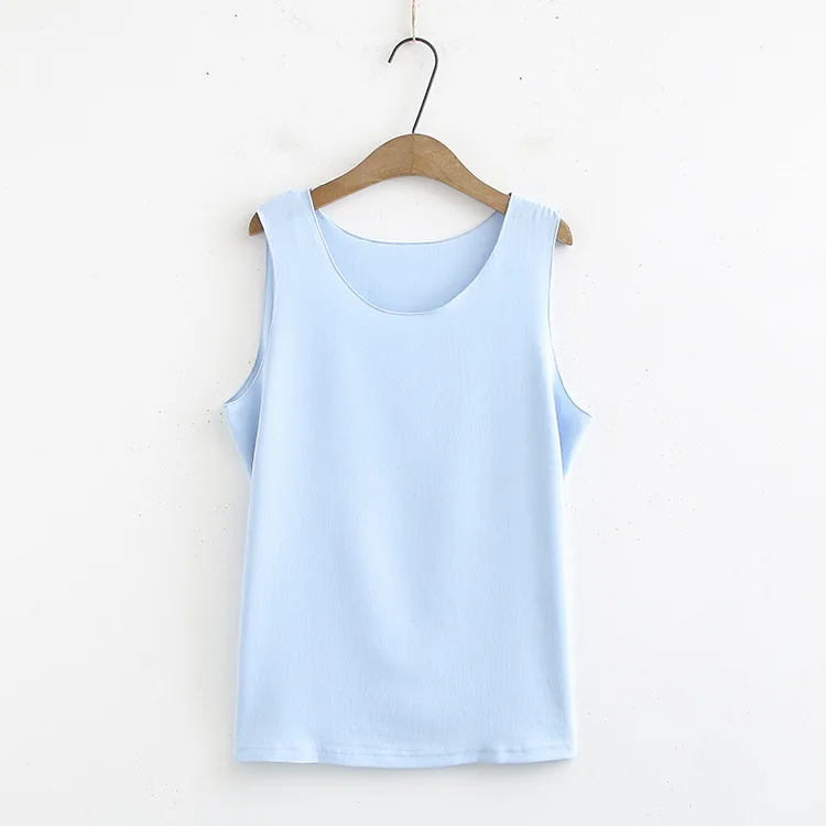 2019 Плюс Размер Повседневная летняя майка с бретелями Женская одежда Модная