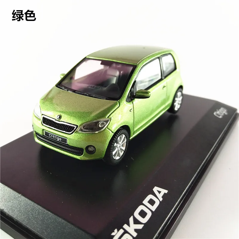 Abrex масштаб 1/43 Чехия Skoda Citigo литые под давлением металлические модели автомобиля