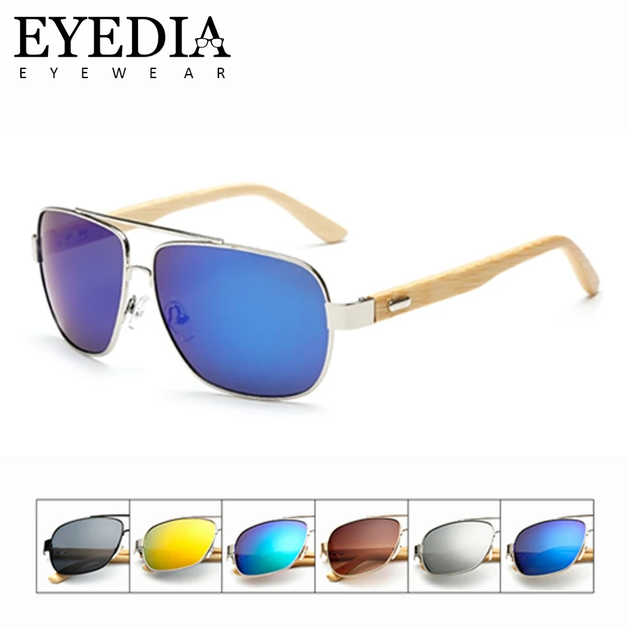 Подарочное бамбуковое оружие для вождения путешествий прямоугольные зеркальные