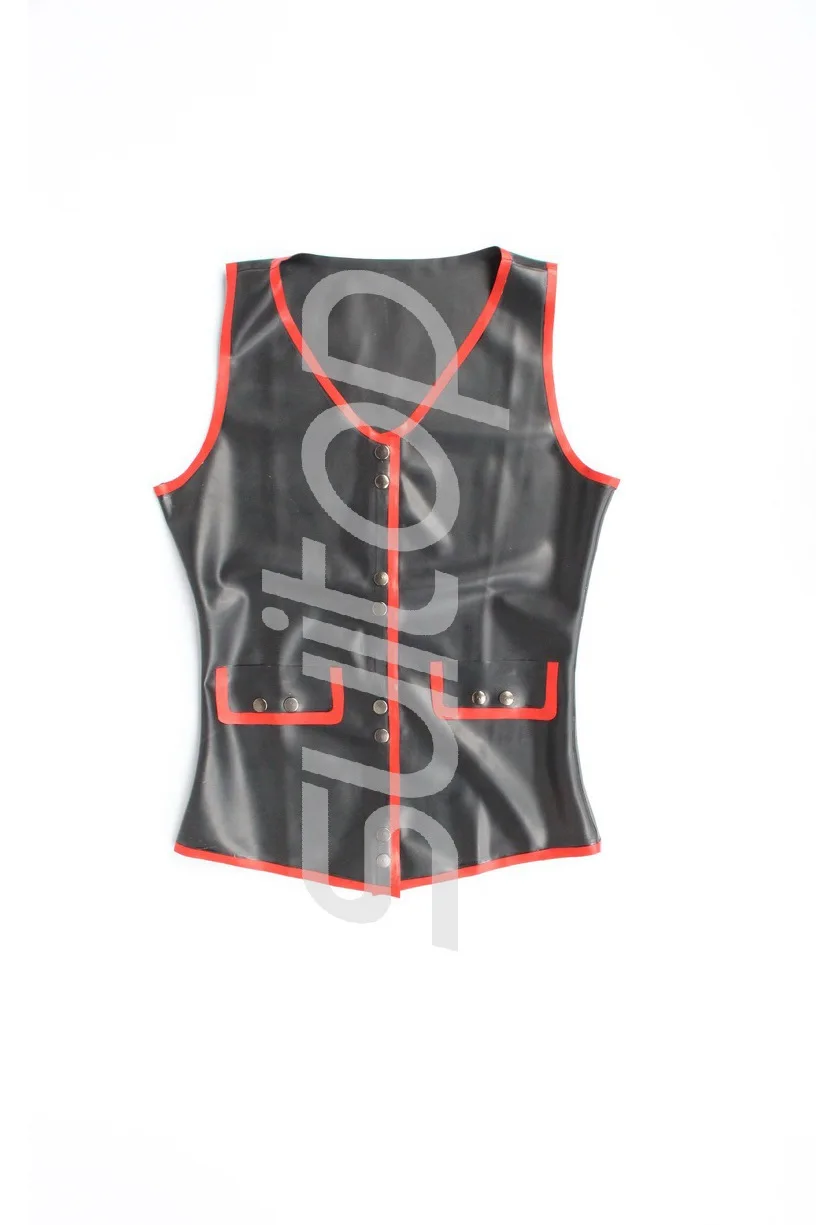 Мужской новый товар двойной латексный резиновый жилет|waistcoat|waistcoat men |