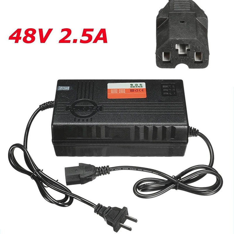 Зарядное устройство для аккумуляторов Mayitr 48 В 2 5 А 20 · ч|battery electric scooter|adapter for caradapter