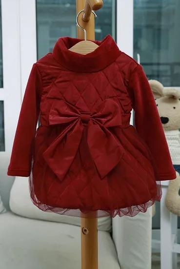 Бренд 2018 осень-зима 1-4Yrs для маленьких девочек корейская мода лук с длинными