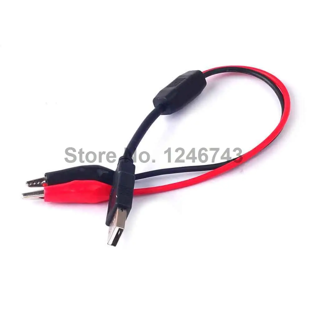 USB тестер устройство для измерения напряжения штекер/гнездо|crocodile wire|alligator clip